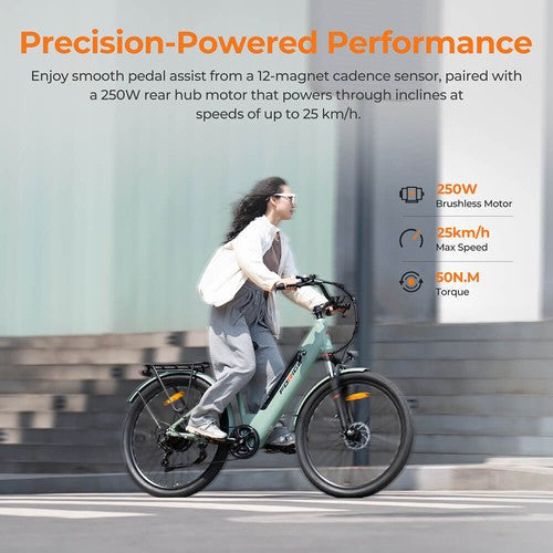 Foride Roamer 1 elektriskais velosipēds 36V 13Ah Foride Roamer 1 elektriskais velosipēds 36V 13Ah